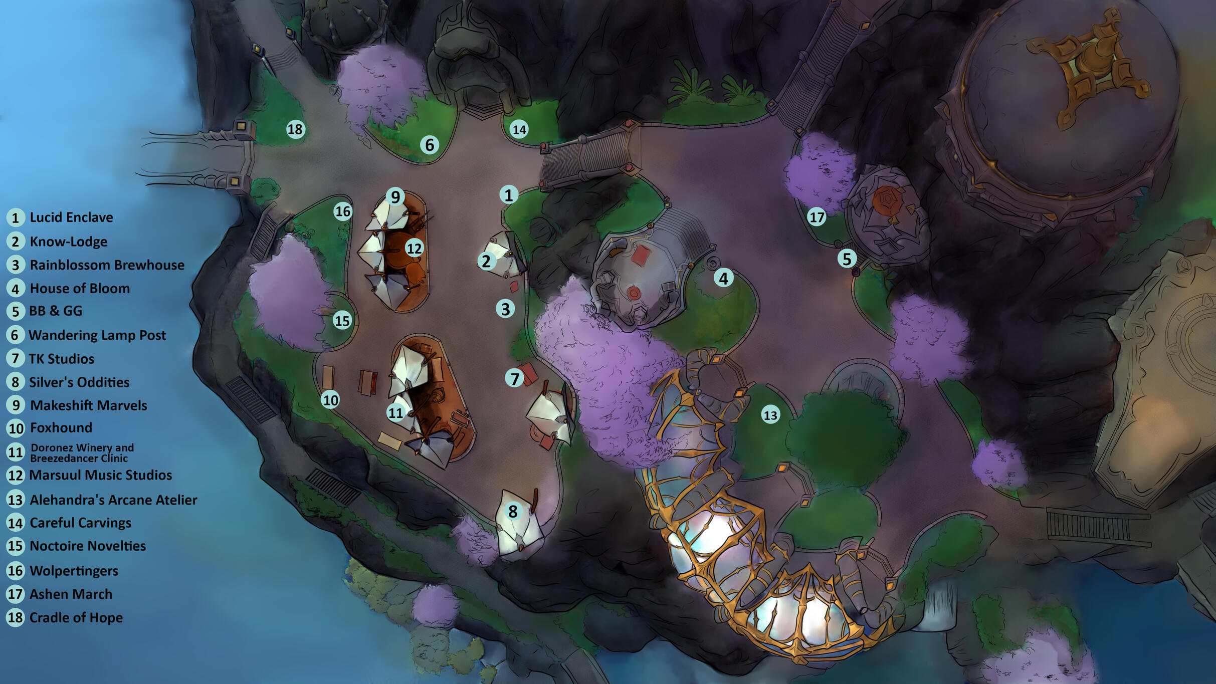 Diaspora of Dalaran Market in Valdrakken - Spot 18